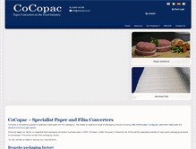 Tablet Screenshot of cocopac.co.uk